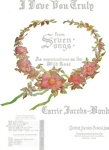 I Love You Truly, Low E Flat