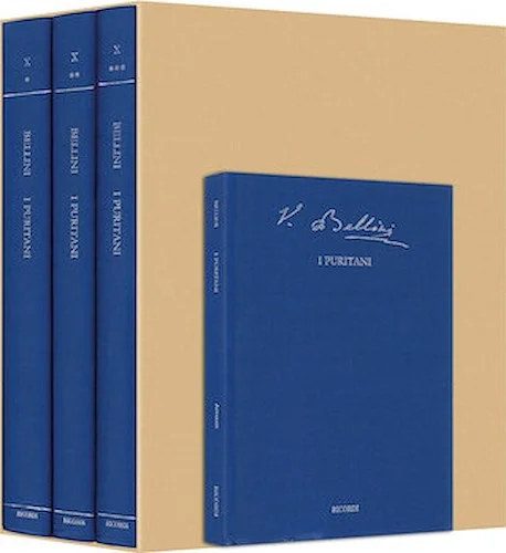 I Puritani
Bellini Critical Edition Vol. 10 - Subscriber price within a subscription to the series: $519.00