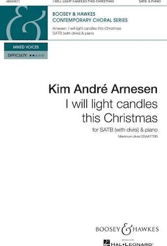 I Will Light Candles This Christmas - Contemporary Choral Series
