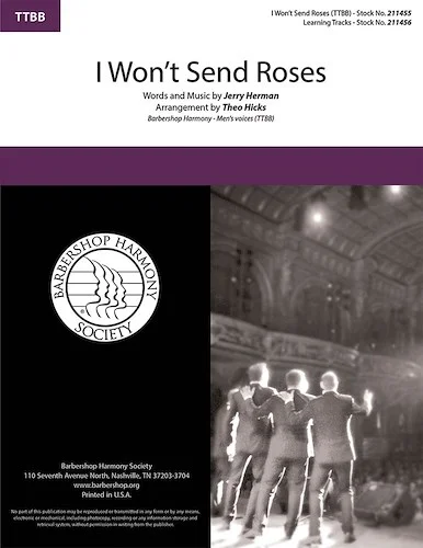I Won't Send Roses - from Mack and Mabel