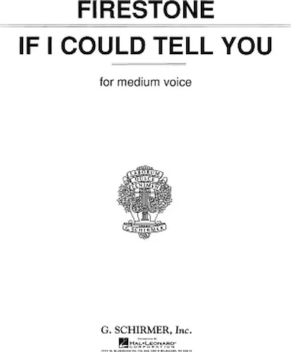 If I Could Tell You