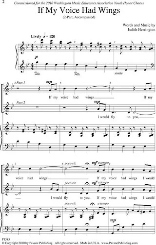 If My Voice Had Wings