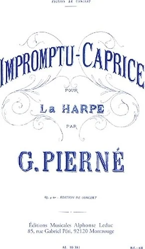 Impromptu-Caprice Pour la Harpe Op. 9