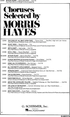 In Ev Ry Place A Cappella