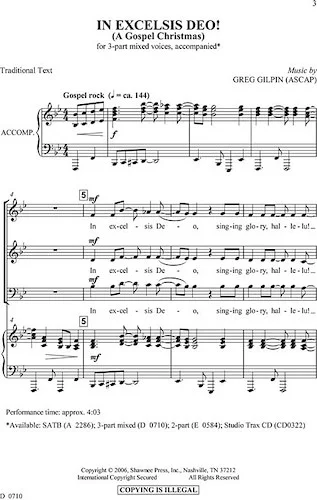 In Excelsis Deo! (A Gospel Christmas)