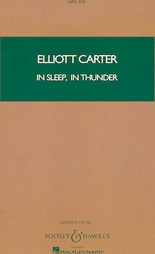 In Sleep, In Thunder - for Tenor and 14 Instrumentalists