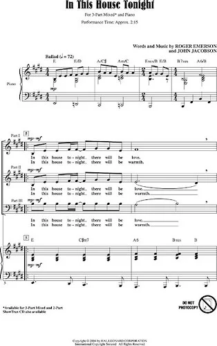 In This House Tonight