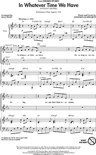 In Whatever Time We Have