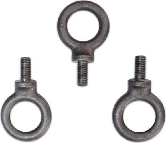 Includes: 3x M10 forged-shoulder, steel eyebolt ki