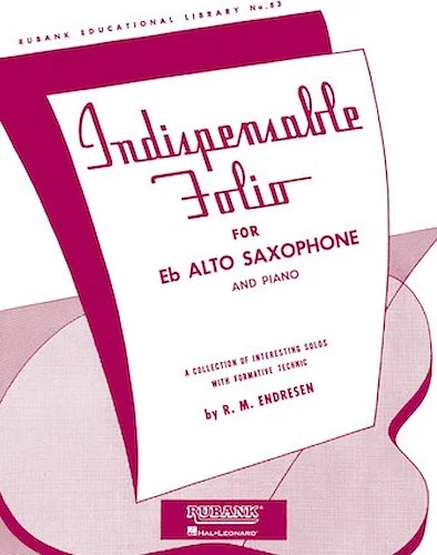 Indispensable Folio - Eb Alto Saxophone and Piano