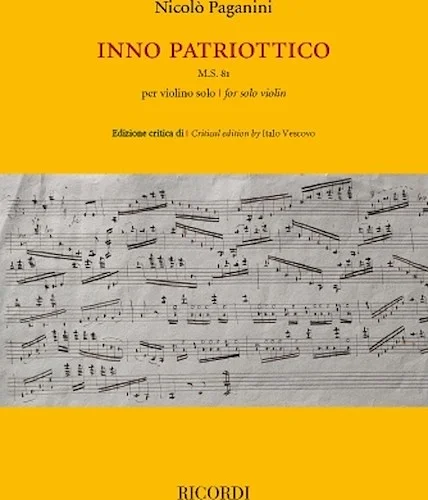 Inno Patriottico - for Solo Violin