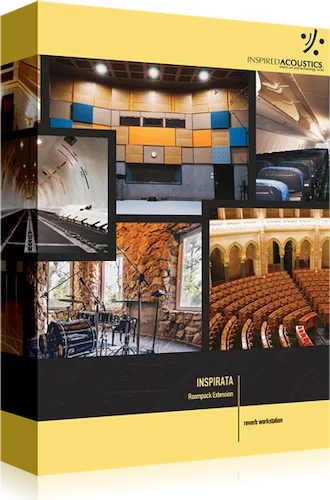 Inspired Acoustics Room Pack Ext 1yr Sub (Download)<br>Roompack extension for all versions of Inspriata
