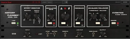 Instant Flanger Mk II (Download)<br>Painstaking reproduction of Eventide's seminal Instant Flanger studio processor from the 1970s