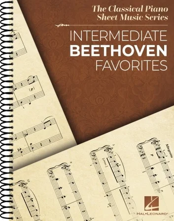 Intermediate Beethoven Favorites - The Classical Piano Sheet Music Series