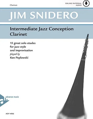 Intermediate Jazz Conception: Clarinet: 15 Great Solo Etudes