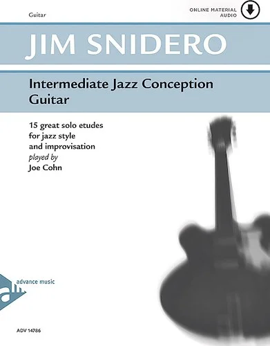 Intermediate Jazz Conception: Guitar: 15 Great Solo Etudes