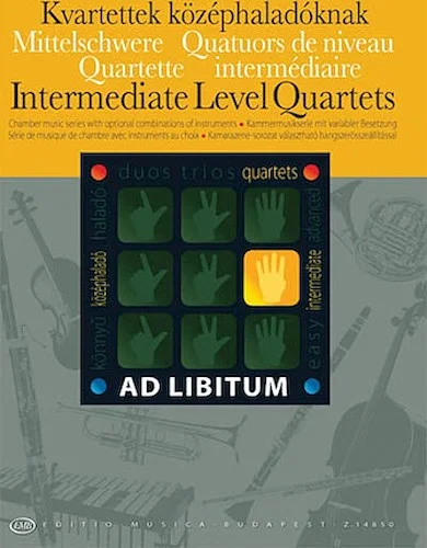 Intermediate Level Quartets - Chamber Music Series with Optional Combinations of Instruments