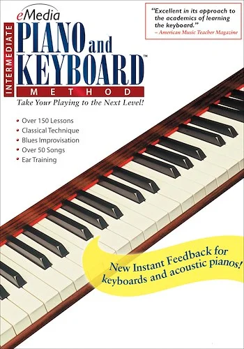 Intermediate Piano - WIN (Download)<br>Intermediate Piano Method - Windows