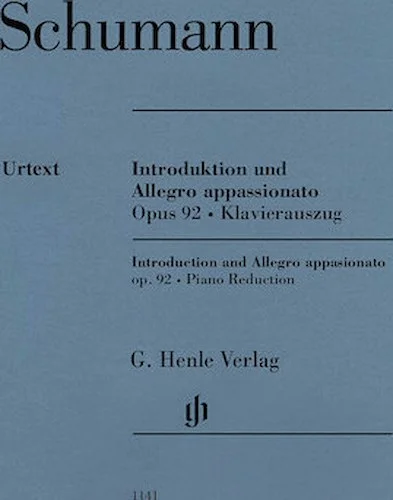 Introduction and Allegro Appassionato for Piano and Orchestra, Op. 92