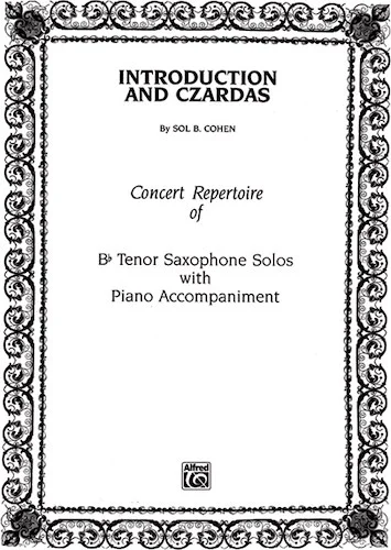 Introduction and Czardas