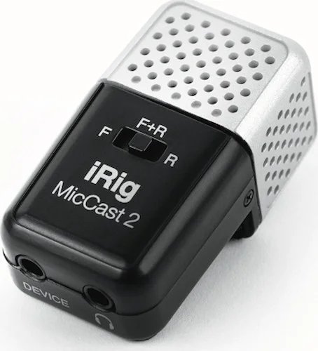 iRig Mic Cast 2 - Podcasting Voice Recording Microphone for Smartphones & Tablets
