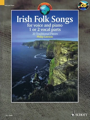 Irish Folk Songs - for Voice and Piano