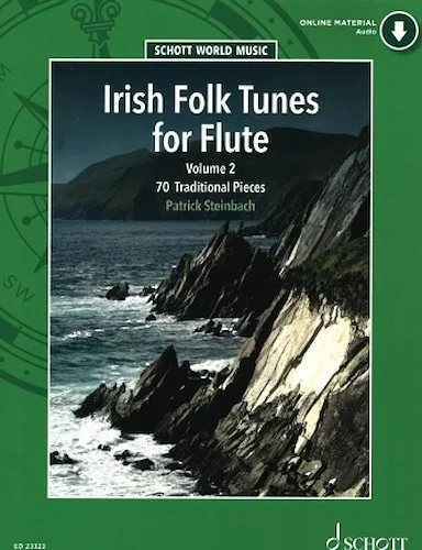 Irish Folk Tunes for Flute - Volume 2 - With Online Audio Performances