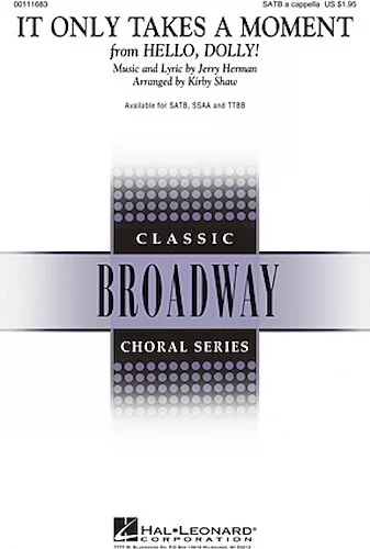 It Only Takes a Moment - from Hello Dolly