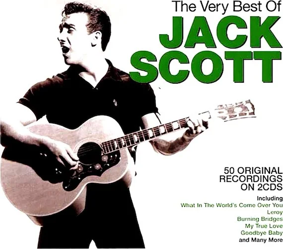 Jack Scott - The Very Best Of Jack Scott (50 tracks) (2xCD) (deluxe 3-fold digipak)