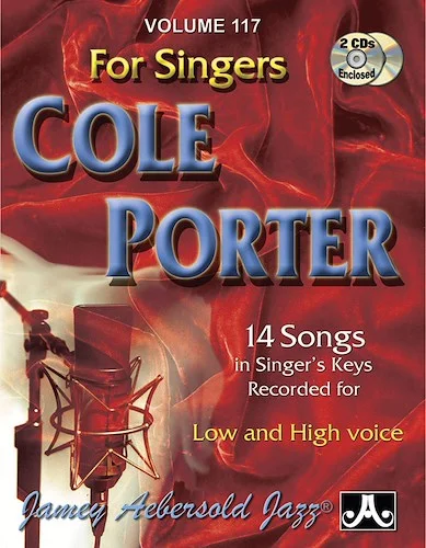 Jamey Aebersold Jazz, Volume 117: Cole Porter for Singers: 14 Songs in Singer's Keys -- Recorded for Low and High Voice