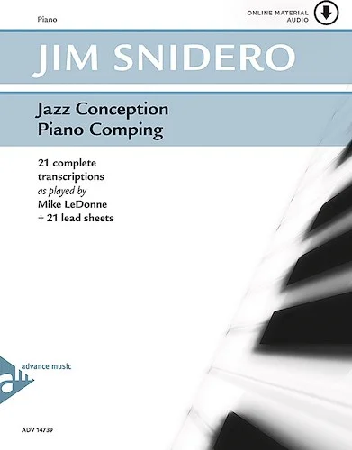 Jazz Conception: Piano Comping: 21 Complete Transcriptions as Played by Mike LeDonne + 21 Lead Sheets