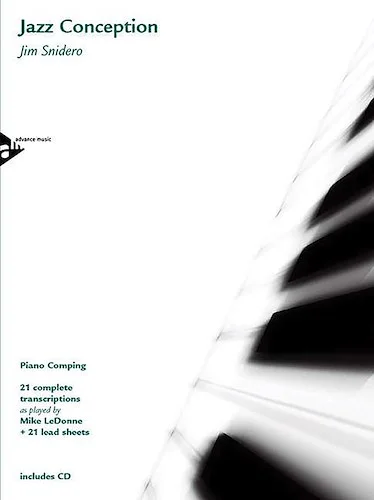 Jazz Conception: Piano Comping: 21 Complete Transcriptions as Played by Mike LeDonne + 21 Lead Sheets