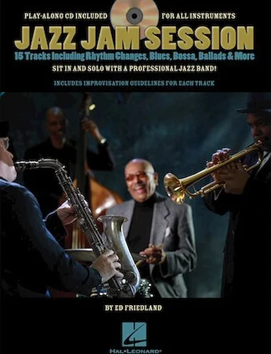 Jazz Jam Session - 15 Tracks Including Rhythm Changes, Blues, Bossa, Ballads & More