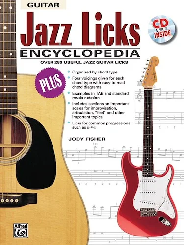 Jazz Licks Encyclopedia: Over 280 Useful Jazz Guitar Licks