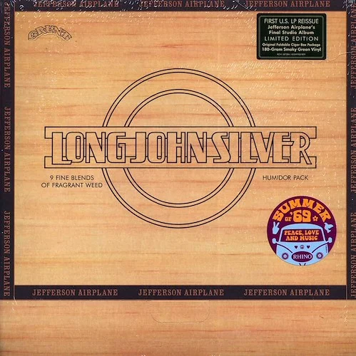 Jefferson Airplane - Long John Silver (ltd. ed.) (180g) (green vinyl)