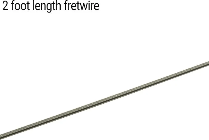 Jescar Fretwire Replacement for 6100 Jumbo - 2 Foot Length - 3 Pieces 2 Foot fretwire Stainless