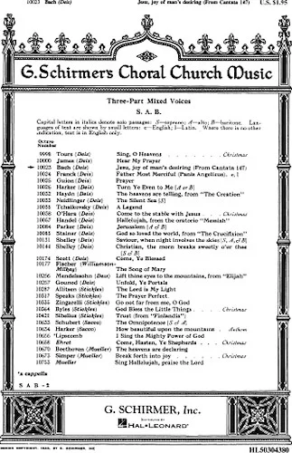 Jesu Joy of Man's Desiring - from Cantata No. 147