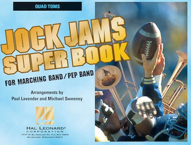 Jock Jams Super Book - Quad Toms
