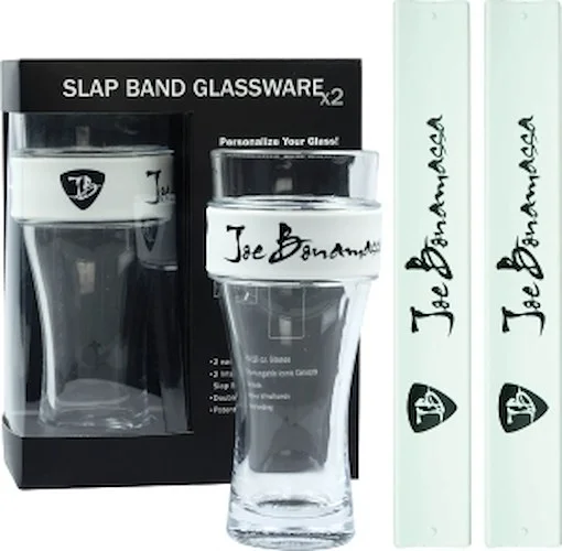 Joe Bonamassa 2-Pack Slap Band Pint Size Glassware