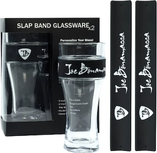 Joe Bonamassa 2-Pack Slap Band Pint Size Glassware