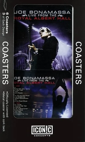Joe Bonamassa Tin Coaster Set - Royal Albert Hall