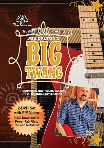 Joe Dalton's Big Twang - Techniques, Rhythm & Soloing for Nashville-Style Guitar Image
