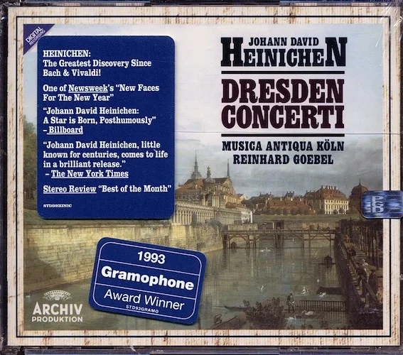 Johann David Heinichen, Reinhard Boebel - Musica Antiqua Koln; Dresden Concerti (2xCD)