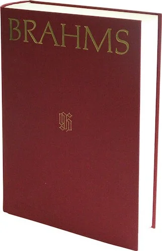 Johannes Brahms - Thematic Bibliography
