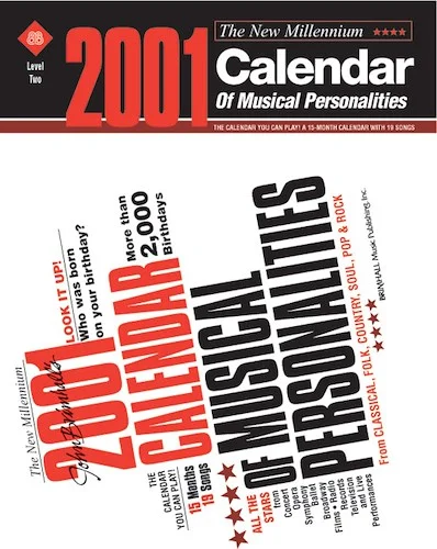 John Brimhall's 2001 Calendar of Musical Personalities: More Than 2,000 Birthdays