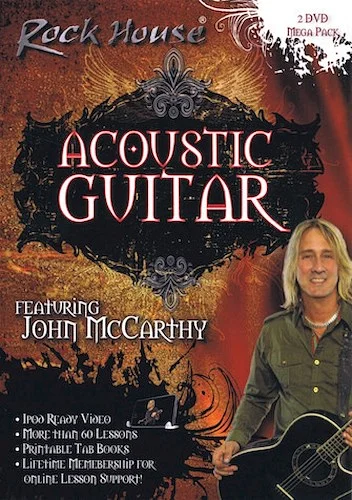 John McCarthy - Acoustic Guitar - 2-DVD Mega Pack
