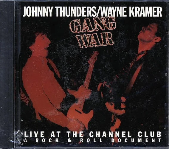 Johnny Thunders, Wayne Kramer - Gang War: Live At The Channel Club, A Rock & Roll Document (marked/ltd stock)