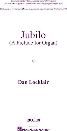 Jubilo - (A Prelude for Organ)