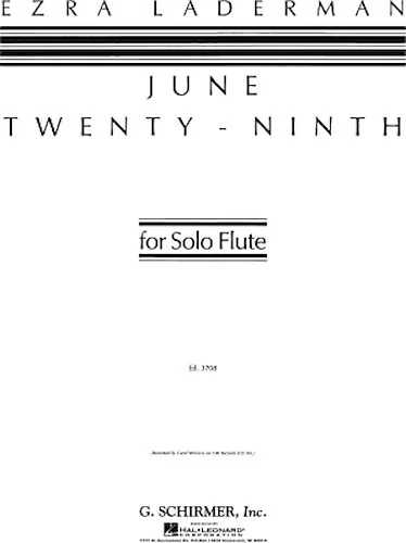 June Twenty-Ninth