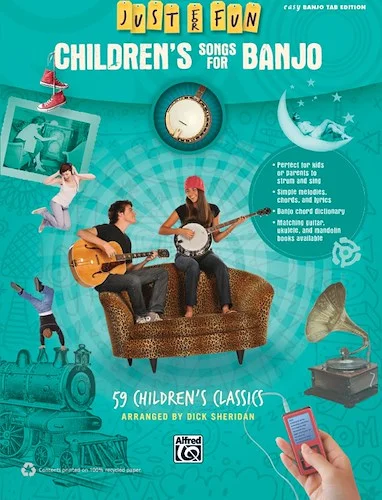 Just for Fun: Children's Songs for Banjo: 59 Children's Classics